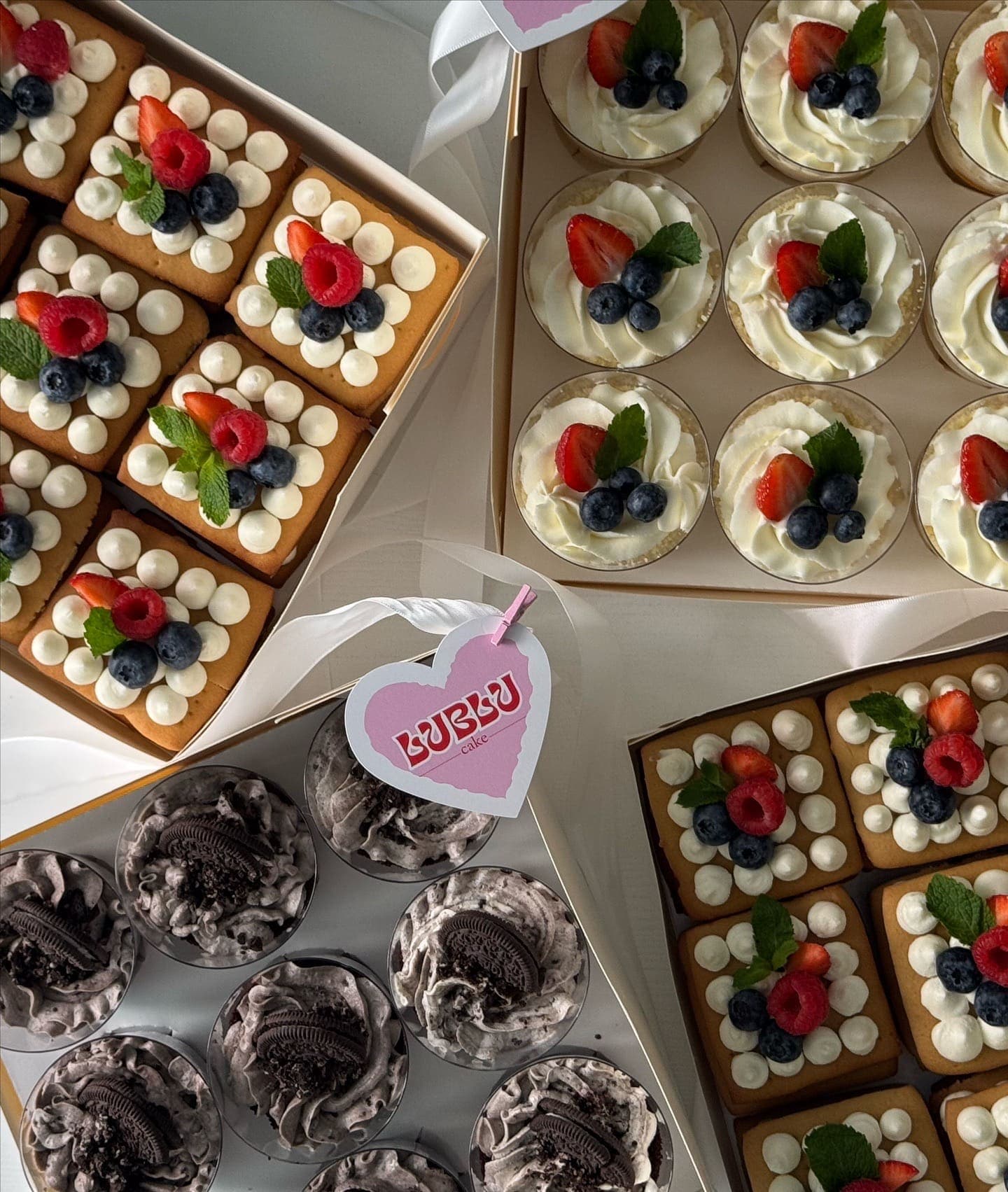 Порционные десерты